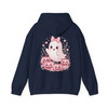 Pink Halloween Ghost Coquette Fall Design Hoodie S-5XL