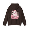 Pink Halloween Ghost Coquette Fall Design Hoodie S-5XL