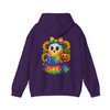 Trendy Halloween Rhinestone Ghost Retro Pumpkin Hoodie S-5XL