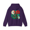 Colorful Boho Glitter Christmas Tree Floral Hoodie S-5XL