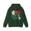 Colorful Boho Glitter Christmas Tree Floral Hoodie S-5XL