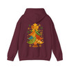 Patchwork Christmas Tree Trendy Holiday Hoodie S-5XL