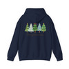Vintage Christmas Tree Classic Xmas Holiday Hoodie S-5XL