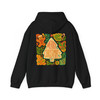 Boho Floral Retro Christmas Tree Gingerbread Girly Holiday Hoodie S-5XL