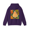 Boho Floral Retro Christmas Tree Gingerbread Girly Holiday Hoodie S-5XL