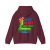 Hand Drawn Coquette Christmas Tree Festive Hoodie S-5XL