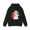 Santa Ghost Holiday Vibes Spooky Hoodie S-5XL