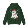 Christmas Ghost Tree Cake Funny Holiday Hoodie S-5XL