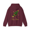 Coquette Christmas Pencil Holiday Teacher Hoodie S-5XL
