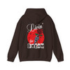 Livin The Dream Skull Hoodie Adult Hoodie S-5XL