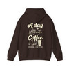 Funny Coffee Caffeine Hoodie Adult Hoodie S-5XL