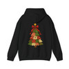 Disco Ball Coquette Christmas Bow Holiday Hoodie S-5XL