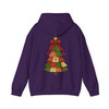 Disco Ball Coquette Christmas Bow Holiday Hoodie S-5XL