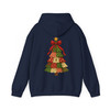Disco Ball Coquette Christmas Bow Holiday Hoodie S-5XL