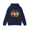 Pumpkin Chicken Retro Halloween Hoodie Adult Hoodie S-5XL