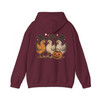 Pumpkin Chicken Retro Halloween Hoodie Adult Hoodie S-5XL