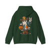 Halloween Witch And Pumpkin Hoodie Adult Hoodie S-5XL