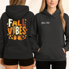 Fall Vibes Cheetah Pumpkin Hoodie Adult Hoodie S-5XL