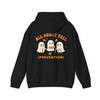 Ghost All About Fall Prevention Shirt Occupational Therapy Halloween Hoodie S-5XL