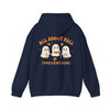 Ghost All About Fall Prevention Shirt Occupational Therapy Halloween Hoodie S-5XL