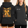 Thanksgiving Bow Shirt Cute Fall Family Matching Hoodie S-5XL