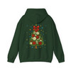 Coquette Christmas Ornament Bow Disco Ball Hoodie S-5XL