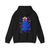 Glitter Coquette Christmas Tree Colorful Holiday Hoodie S-5XL