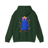 Glitter Coquette Christmas Tree Colorful Holiday Hoodie S-5XL