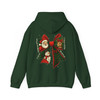 Festive Coquette Holiday Snowman Reindeer Winter Hoodie S-5XL