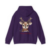 Festive Reindeer Holiday Cozy Winter Crewneck Hoodie S-5XL
