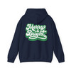 Festive Merry and Bright Christmas Crewneck Hoodie S-5XL