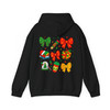 Festive Christmas Teacher Book Lover Hoodie S-5XL