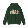 Festive Christmas Coffee Holiday Crewneck Hoodie S-5XL