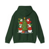 Funny Christmas Snowman Tree Holiday Crewneck Hoodie S-5XL