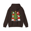 Funny Christmas Snowman Tree Holiday Crewneck Hoodie S-5XL