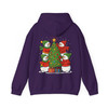 Funny Christmas Snowman Tree Holiday Crewneck Hoodie S-5XL