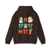 Merry Christmas Cute Santa Holiday Family Xmas Winter Hoodie S-5XL