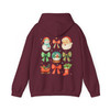 Merry Christmas Cute Santa Holiday Family Xmas Winter Hoodie S-5XL