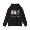Funny Chicken Chick Or Treat Halloween Adult Hoodie S-5XL