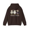 Funny Chicken Chick Or Treat Halloween Adult Hoodie S-5XL