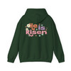 He Is Risen Easter Christian Shirt Adult Hoodie S-5XL