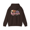 He Is Risen Easter Christian Shirt Adult Hoodie S-5XL