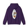 Floral Ghost Halloween Shirt Cute Spooky Fall Adult Hoodie S-5XL