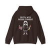 Buffy Will Patrol Tonight Shirt Funny Vampire Slayer Hoodie S-5XL