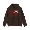 I Love Vampires Shirt Gothic Fang Lips Hoodie S-5XL