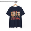 All Booked For Christmas Shirt, Cute Reading Santa Xmas Tee, Book Lover Christmas Shirt, Holiday Reading Shirt, Unisex Gift