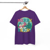 Merry And Bright Christmas Sweatshirt Snowman Tree Cute Holiday Unisex