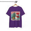 Cute Snowman Christmas Sweatshirt Watercolor Winter Holiday Unisex Gift