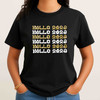 Hello 2026 Retro Glitter T Shirt, New Year Aesthetic Graphic Tee, Trendy Unisex T-Shirt S-5XL