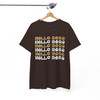 Hello 2026 Retro Glitter T Shirt, New Year Aesthetic Graphic Tee, Trendy Unisex T-Shirt S-5XL